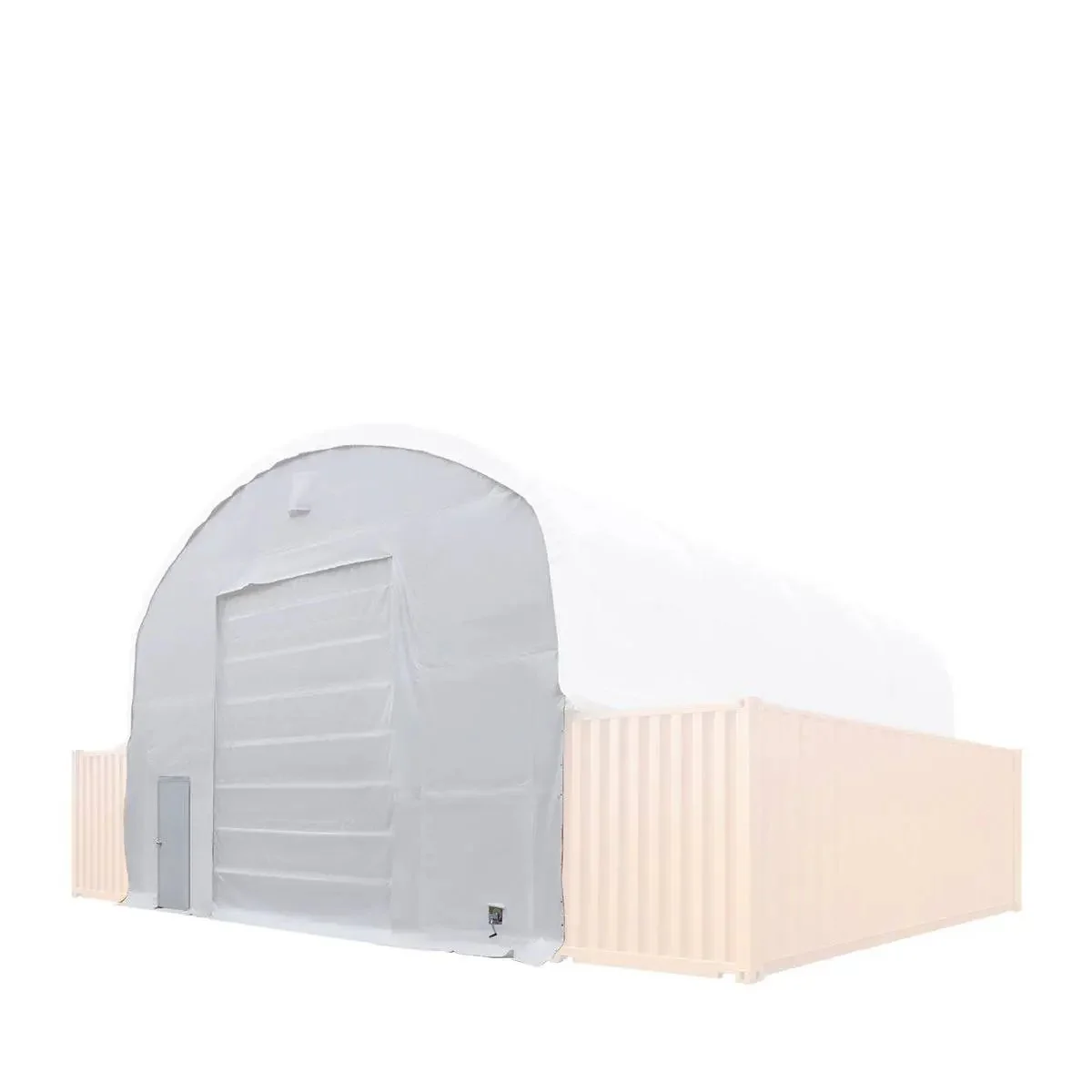 Front End Wall Kit, Compatible with TMG-DT3020C and DT3040C container shelters installed with the standard height containers (8’6”), TMG-DT30FW8V - Image 4