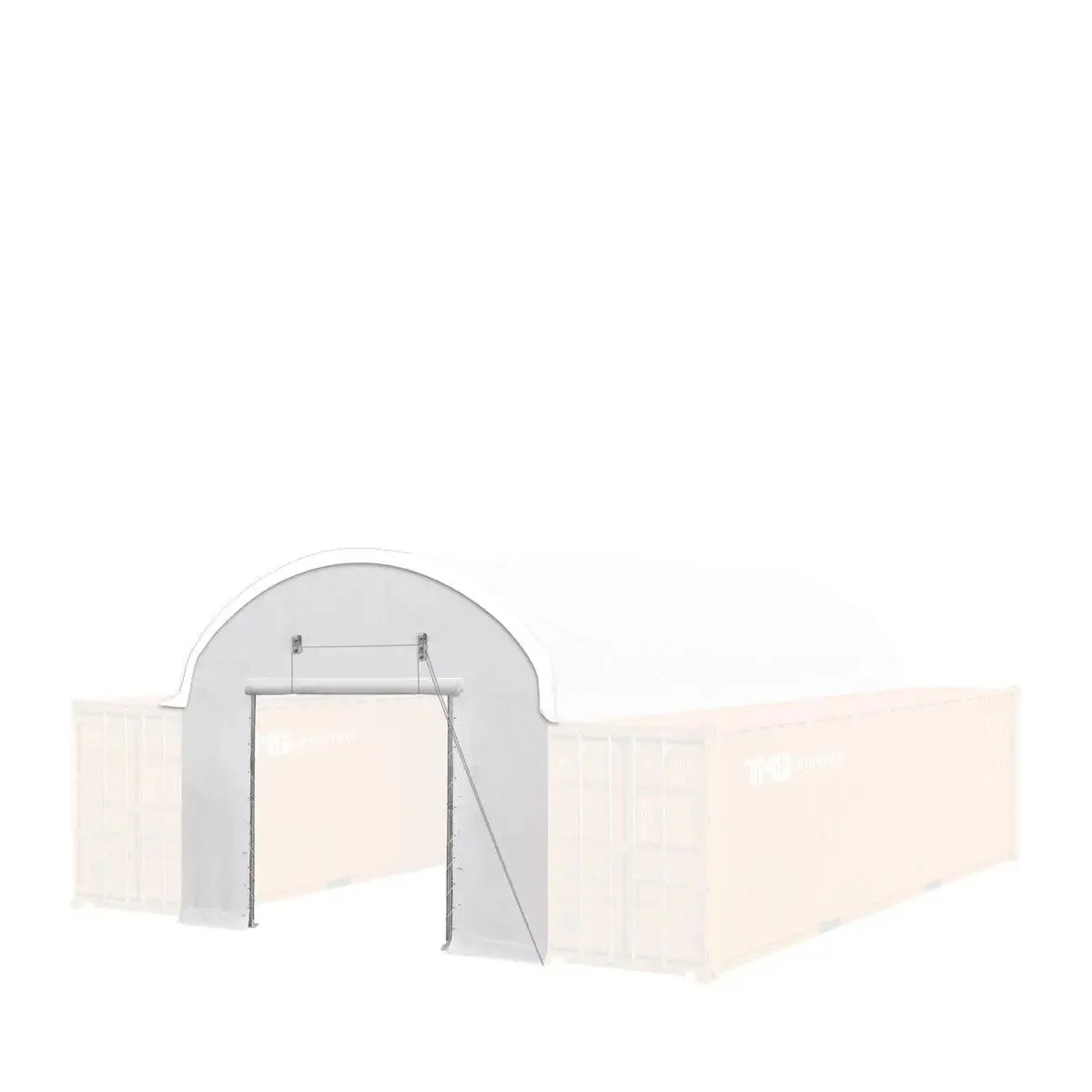 Front End Wall Kit, Compatible with TMG-ST2041CV and TMG-ST2021CE installed with high cube container (9’6”), TMG-ST20FW9V - Image 4