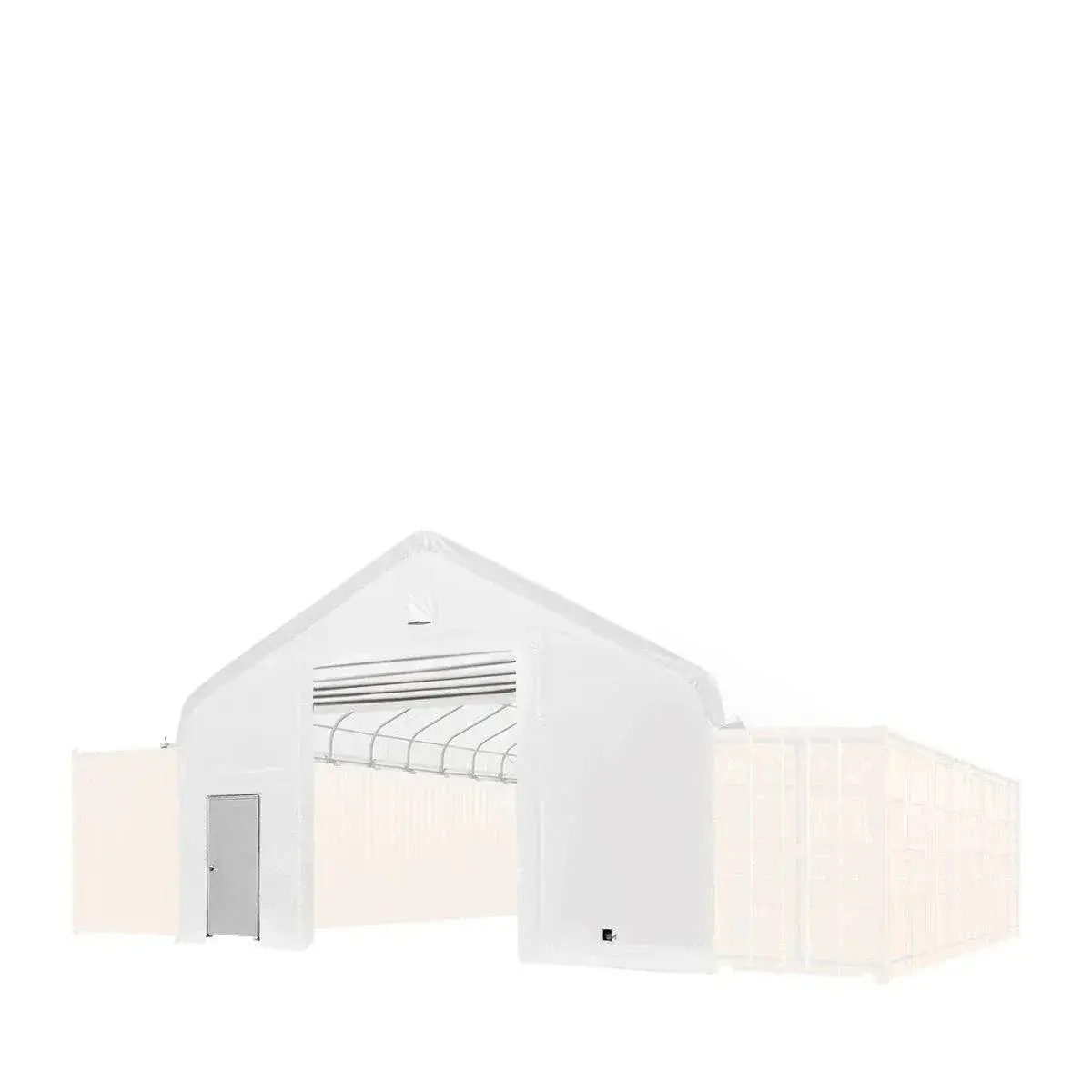 Front End Wall Kit, Compatible with ST3041CE, ST3041CV and ST3041CVF container shelters installed with high cube containers (9’6”), TMG-ST30FW9V - Image 2