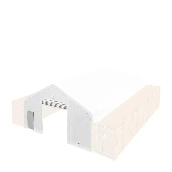 Front End Wall Kit, Compatible with ST3041CE, ST3041CV and ST3041CVF container shelters installed with the standard height containers (8’6”), TMG-ST30FW8V - Image 4