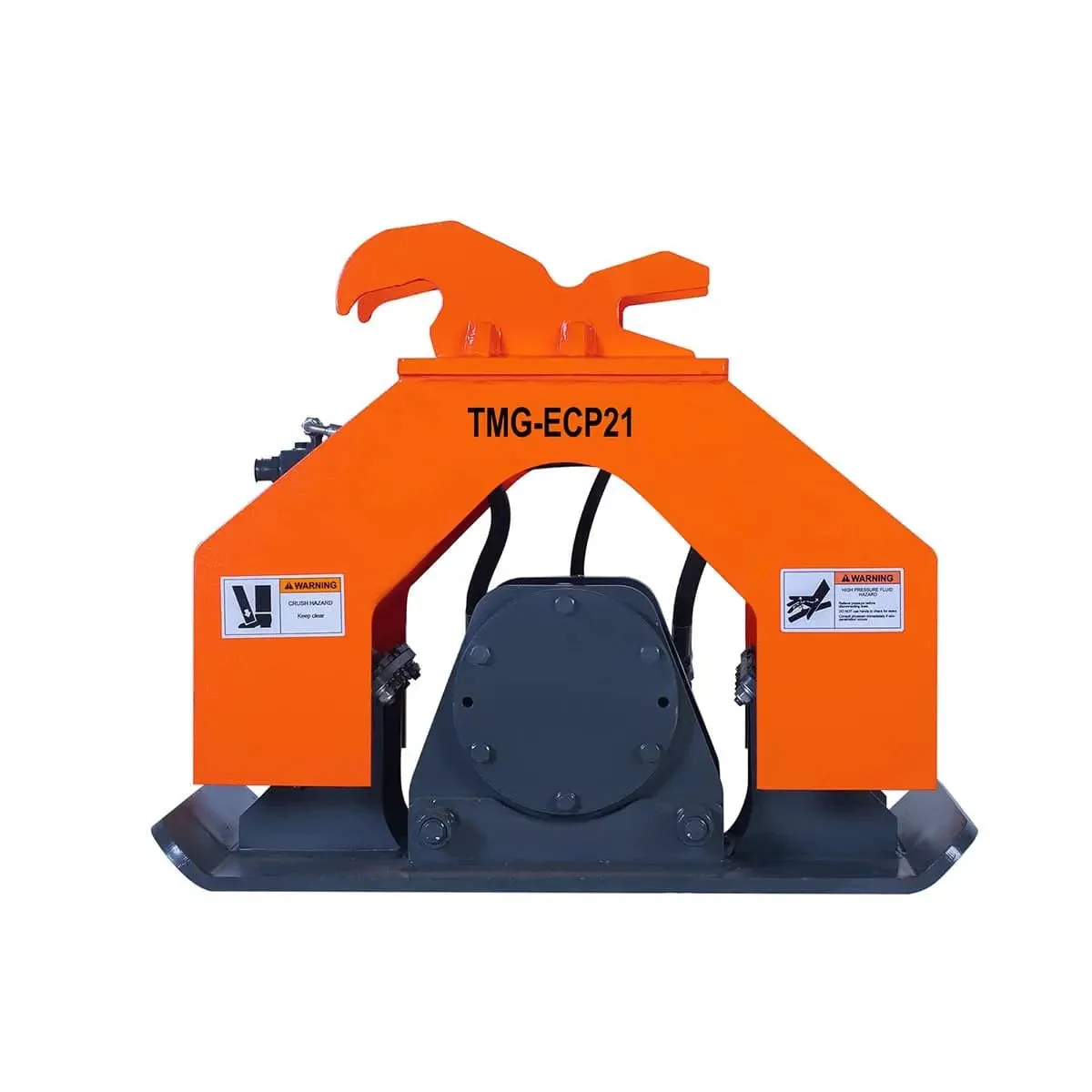 40 kN Hydraulic Plate Compactor for 2–4 Ton Mini Excavators, Quick Change Lugging Mount, TMG-ECP21 - Image 6