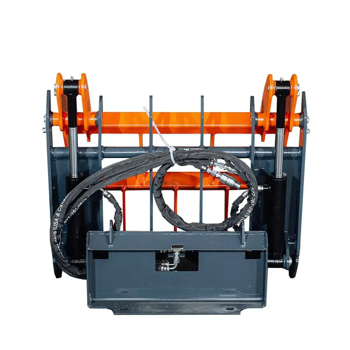 Mini Skid Steer Root Rake Grapple, 890 mm (35") Working Width, 1000 kg (2200 lb) Grapple Capacity, TMG-SRG35 - Image 10