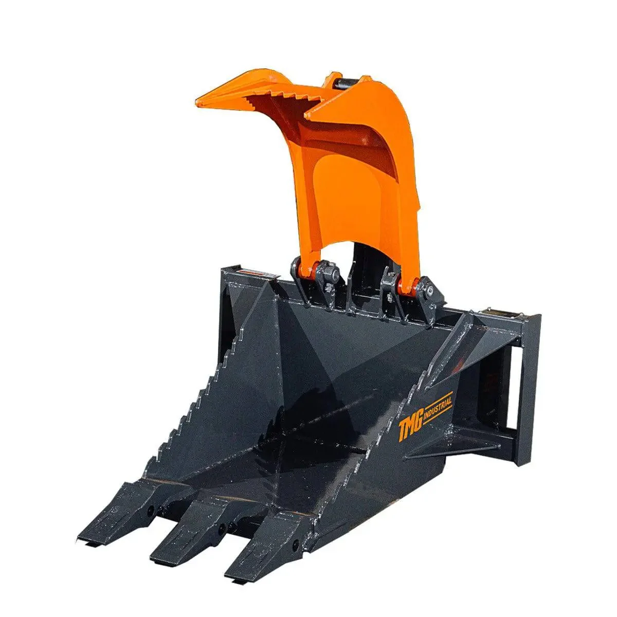 Mini Skid Steer Stump Bucket Grapple, 1000 kg (2200 lb) Grapple Capacity, Toro Style Mount Plate, TMG-SSG36 - Image 10