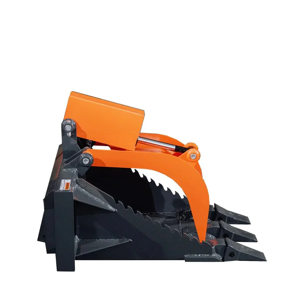 Mini Skid Steer Stump Bucket Grapple, 1000 kg (2200 lb) Grapple Capacity, Toro Style Mount Plate, TMG-SSG36 - Image 6
