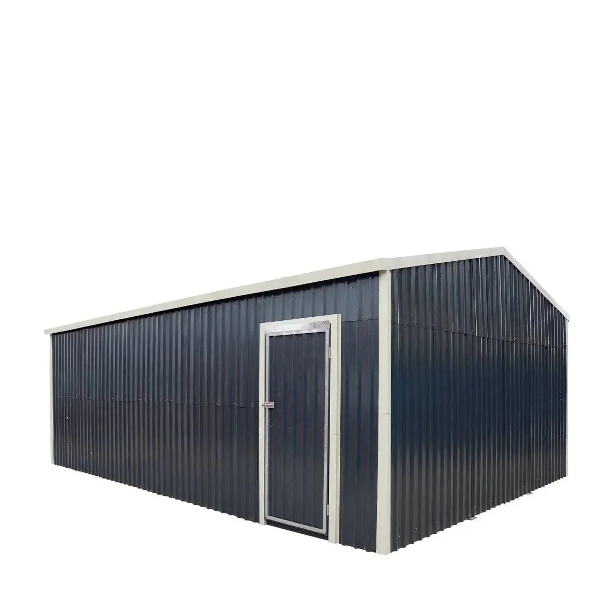 5 x 7.5 m Metal Garage Shed with Double Front & Side Doors, 3.0 m Peak Height, TMG-MS1624 - Image 8