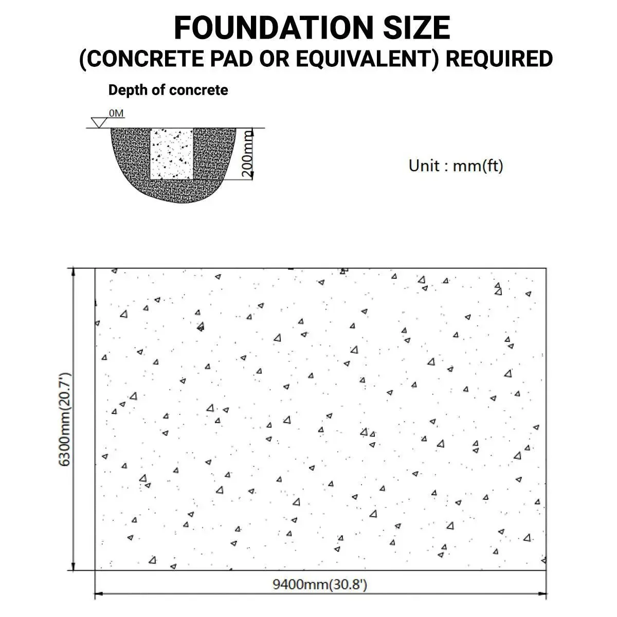 6 x 9 m (20′ x 30′) Livestock Corral Panel Metal Shed, 2.2 m (7′) Sidewalls, 1.5 m (5′) Fencing, TMG-MS2030LC - Image 4