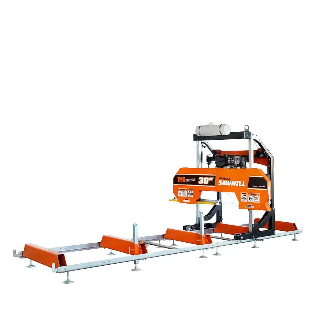Portable 760mm Sawmill (Blade is not Included) with 14 HP Kohler Gas Engine - Bandsaw Mill for 3.6m Logs TMG-PSM30 - Image 4