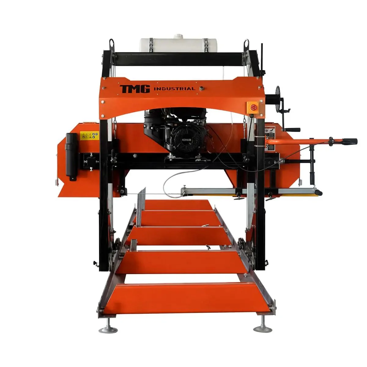 Portable 760mm Sawmill (Blade is not Included) with 14 HP Kohler Gas Engine - Bandsaw Mill for 3.6m Logs TMG-PSM30 - Image 9