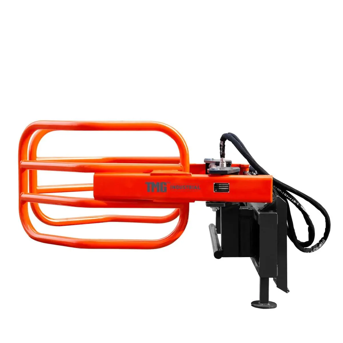 1800 mm (72") Skid Steer Hydraulic Round Bale Gripper / Squeeze Grapple, 1000 kg (2200 lb) Capacity, Universal Mount, TMG-SBG72 - Image 6