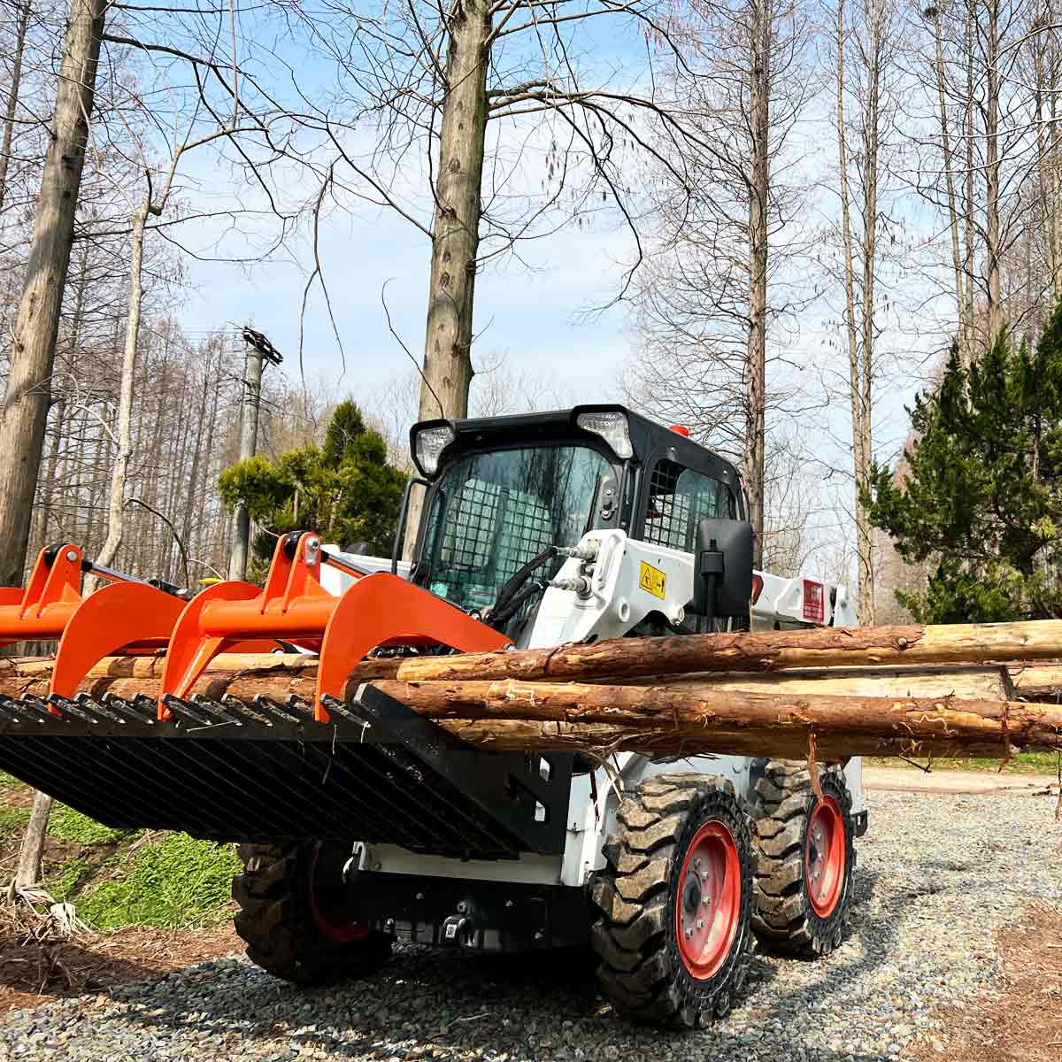 1830 mm (72") Skid Steer Skeleton Grapple Attachment, Universal Mount, TMG-SG73 - Image 8