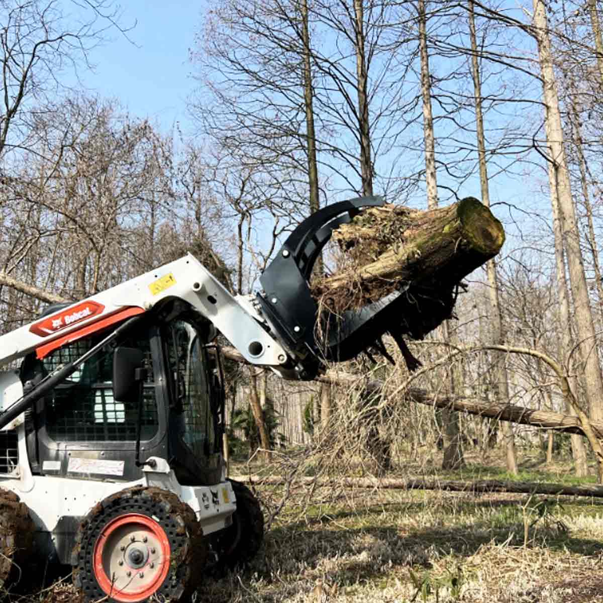 760 mm (30") Log Grapple Attachment for Skid Steers & Tractors, 1360 kg (3000 lb) Capacity, TMG-SLG30 - Image 5