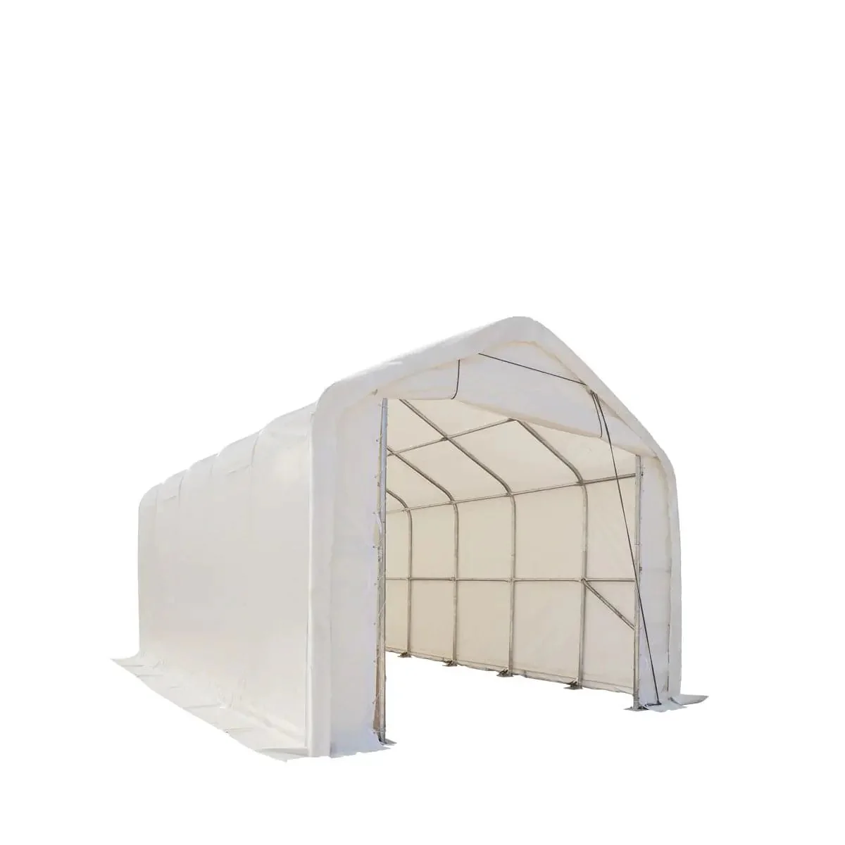 4.6 x 7. 5m RV/Motorhome Storage Shelter with Heavy-Duty 570 gsm PVC Cover, TMG-ST1525 - Image 5