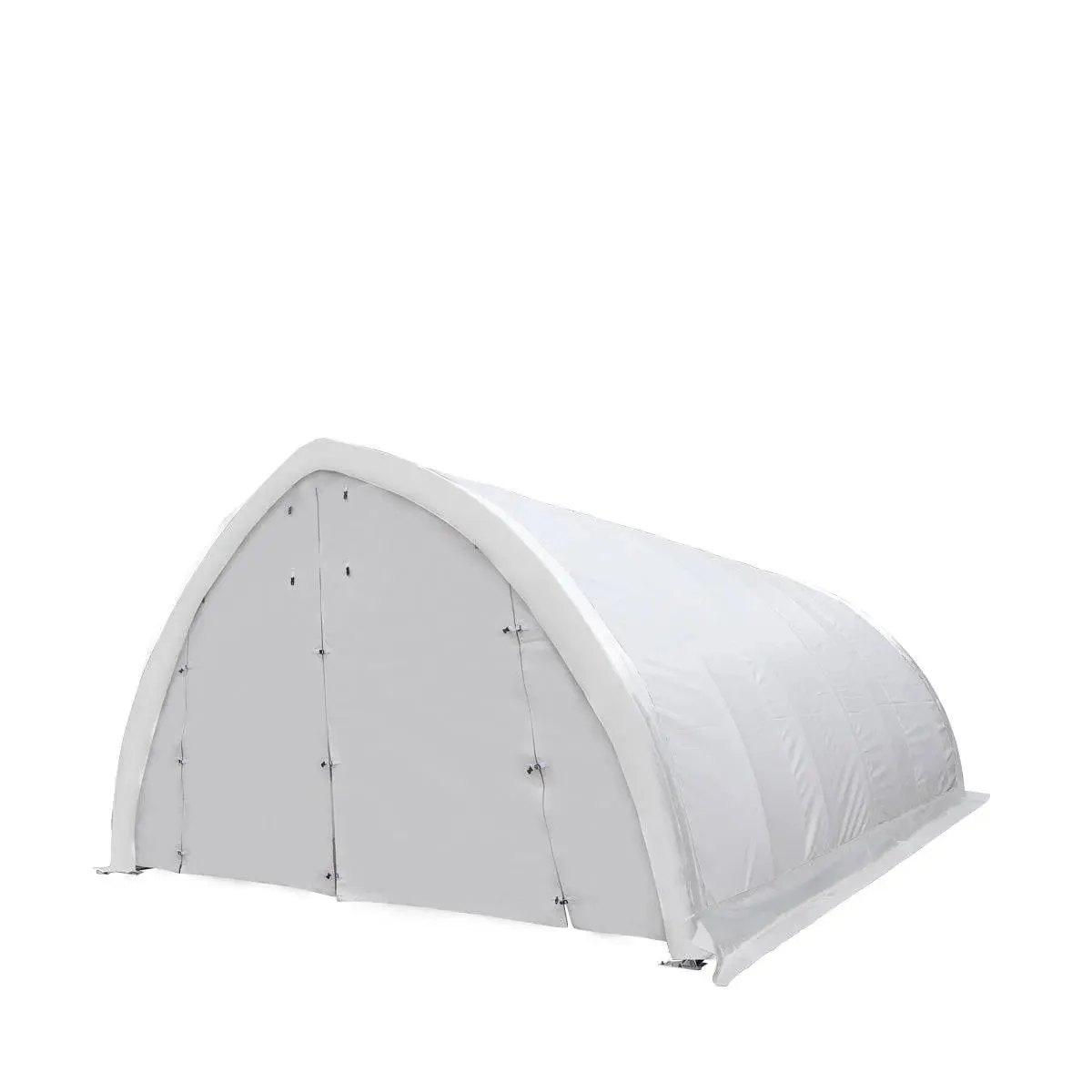 6 x 9 m Arch Wall Peak Ceiling Storage Shelter with Heavy Duty PVC Fabric Cover, TMG-ST2031PV - Image 7
