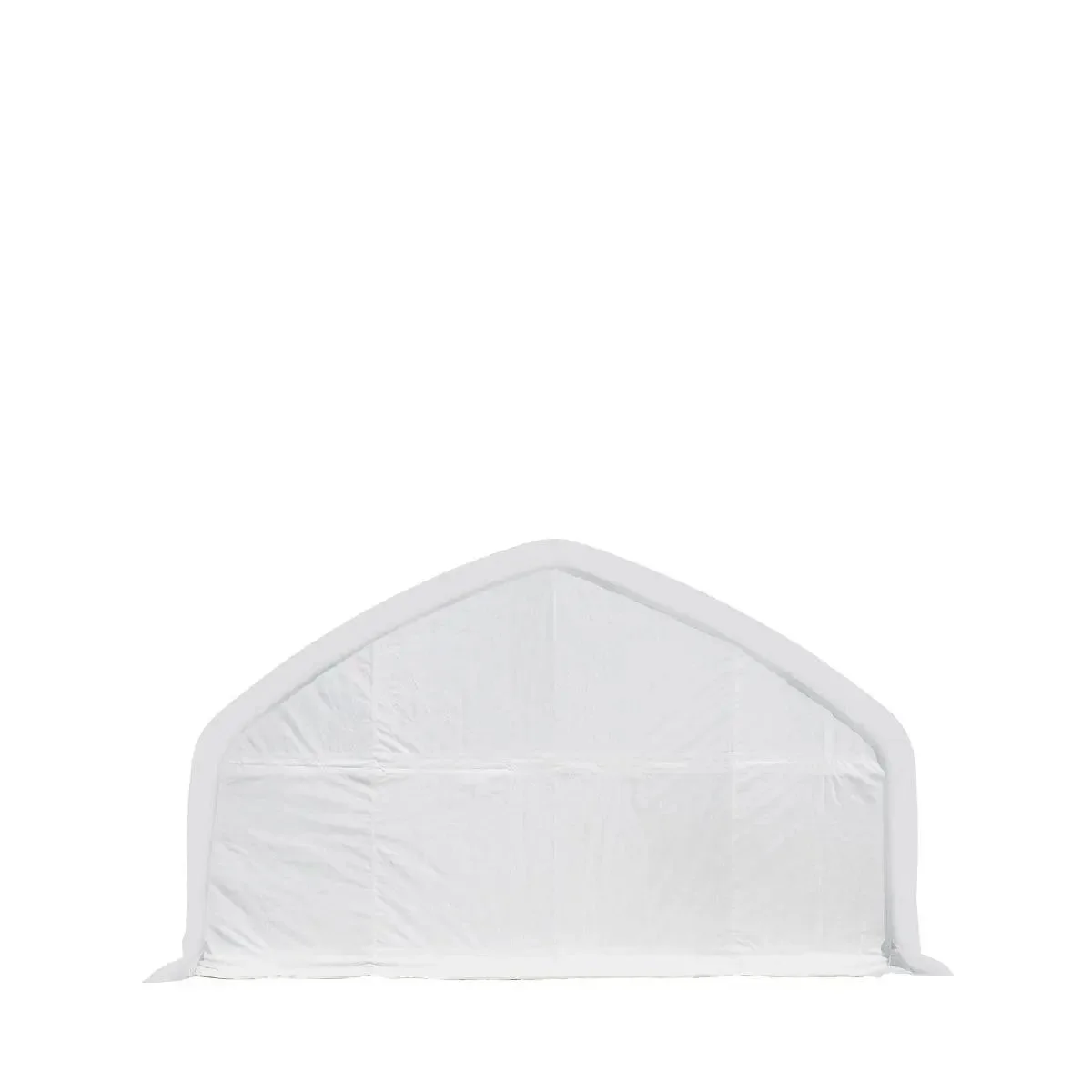 6 x 12 m Straight Wall Peak Ceiling Storage Shelter with Heavy Duty PVC Fabric Cover, TMG-ST2041V - Image 8