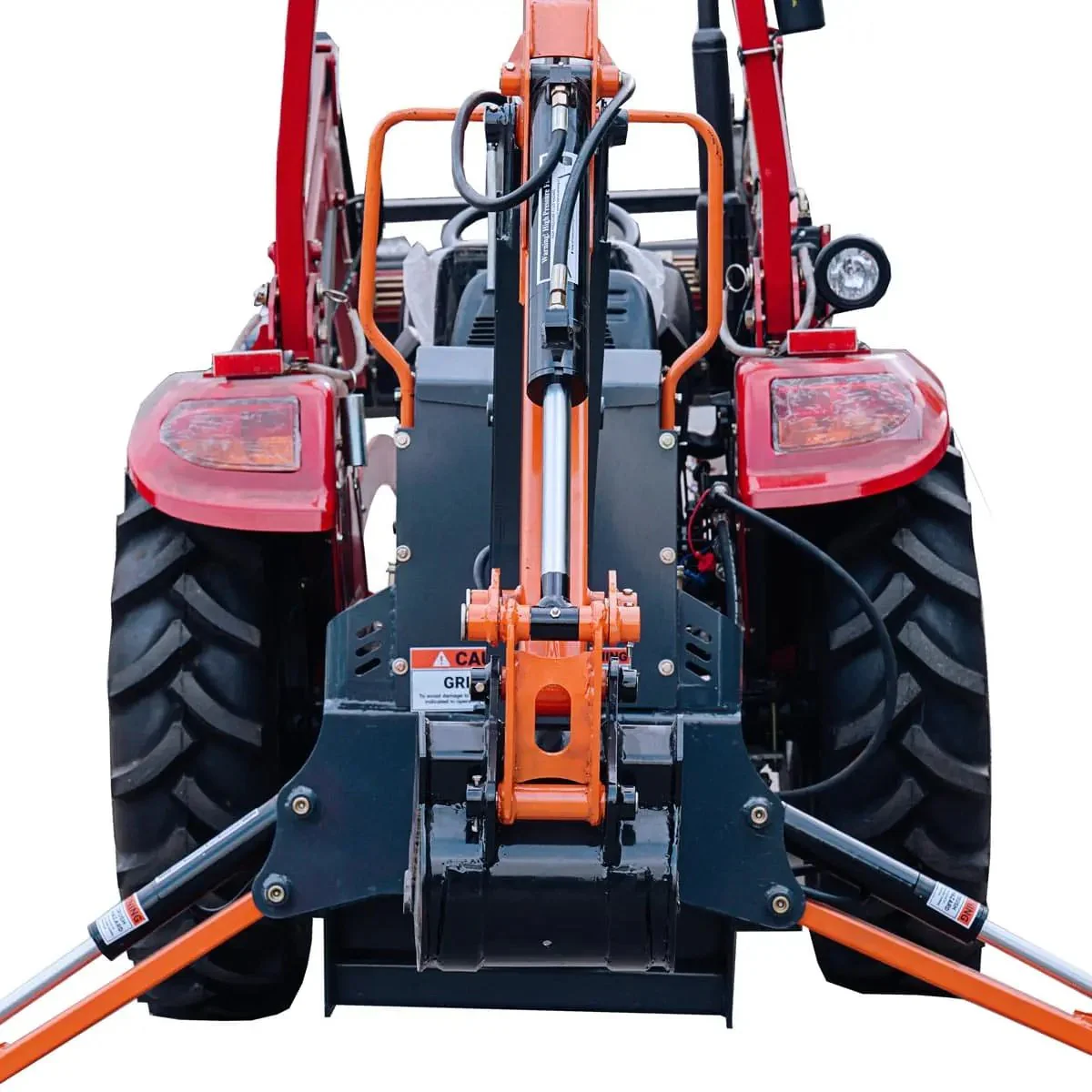 1813 mm (6’) 3-Point Hitch Swing Backhoe Attachment, Category 1, 20 - 65 HP Tractor TMG-TBH72 - Image 6