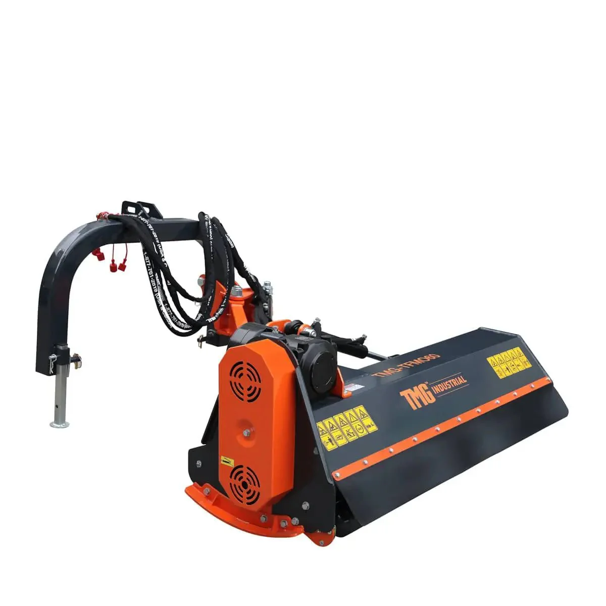 1450 mm (60") Ditch Bank Flail Mower, Hydraulic Side Offset Verge & Slope Cutter for 25–60 HP Tractors, TMG-TFMO60 - Image 11