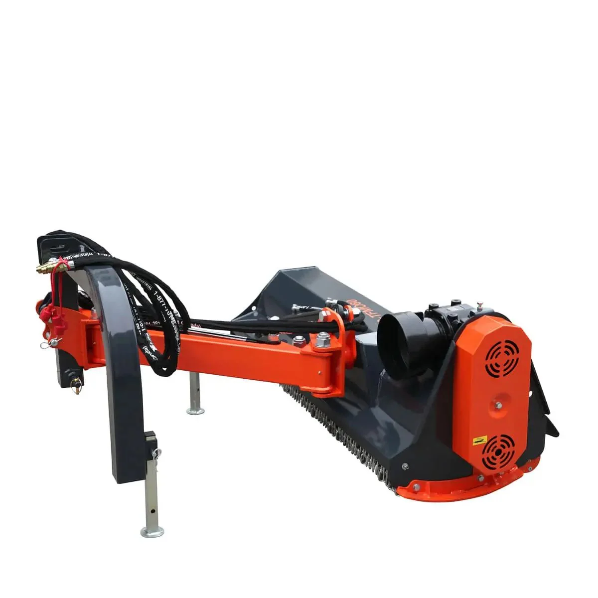 1450 mm (60") Ditch Bank Flail Mower, Hydraulic Side Offset Verge & Slope Cutter for 25–60 HP Tractors, TMG-TFMO60 - Image 13