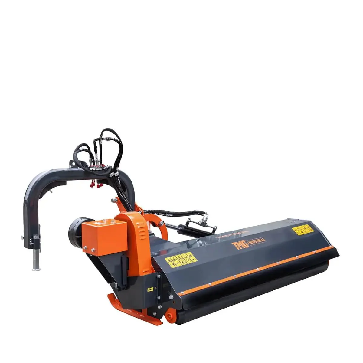2000 mm (80″) Ditch Bank Flail Mower, Hydraulic Side Offset Verge & Slope Cutter for 50–90 HP Tractors, TMGTFMO80 - Image 10