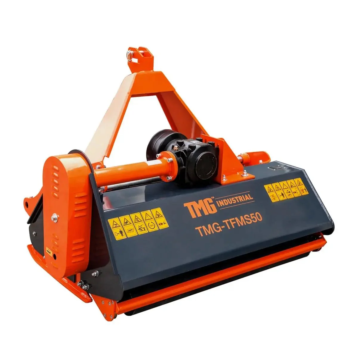 1250 mm (50") Side Shift Offset Flail Mower, 3‑Point Hitch, 30 - 60 HP Tractors, PTO Drive Shaft, TMG‑TFMS50 - Image 10