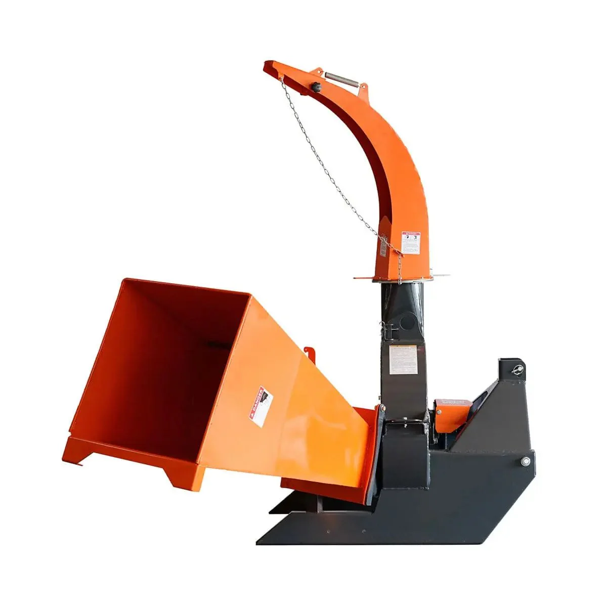 150 mm (6") Skid Steer Wood Chipper, 360° Swiveling Chute, Universal Skid Steer Mount, TMG-WC62S - Image 13